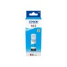 Epson EcoTank 103 Cyan - Encre Authentique 65ml pour Impressions Durables