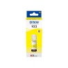 Epson EcoTank 103 Yellow - Encre Authentique 65ml pour Impressions Durables