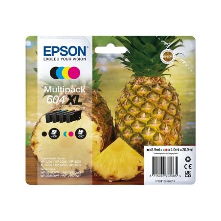 Epson Pack Ananas 604 XL NCMY – Multipack de 4 Cartouches d’Encre | Original Epson