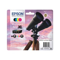 Epson Pack Jumelles 502XL NCMY - Multipack de 4 Cartouches d'Encre Haute Capacité