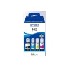 Epson EcoTank 102 Multipack NCMY - Pack d'Encres Authentiques pour Impressions Durables